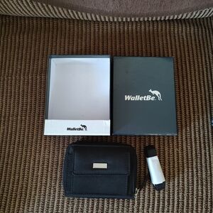 Women's Black Key & Card Holder Wallet